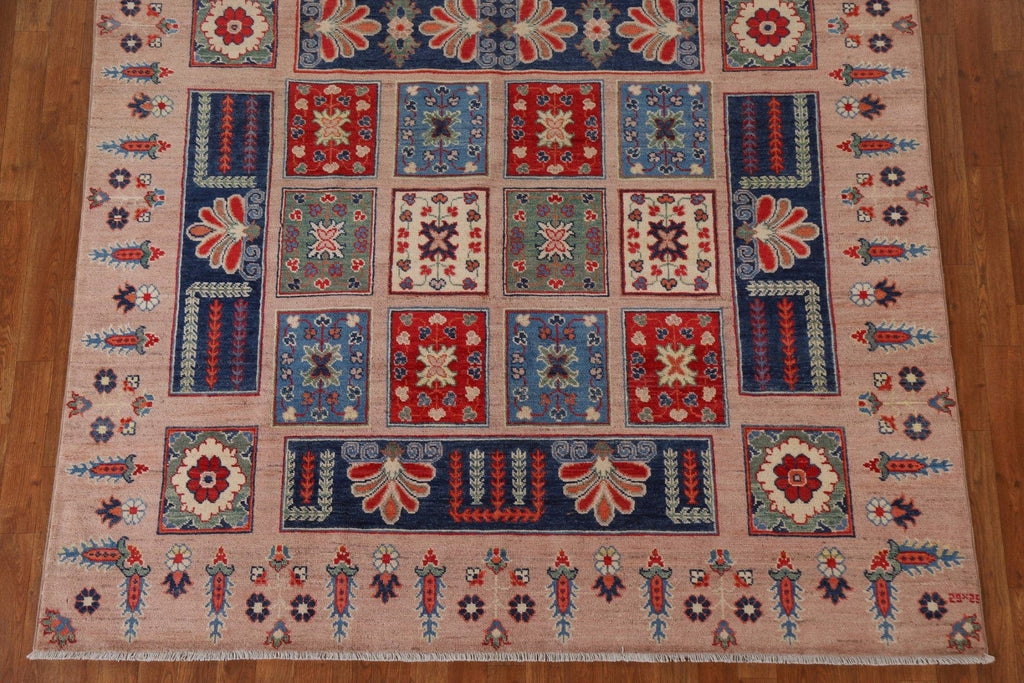 Garden Design Kazak Oriental Area Rug 7x10