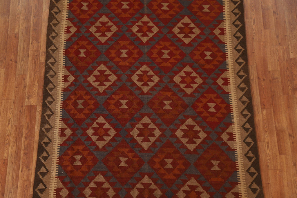 Geometric Kilim Oriental Area Rug 5x7