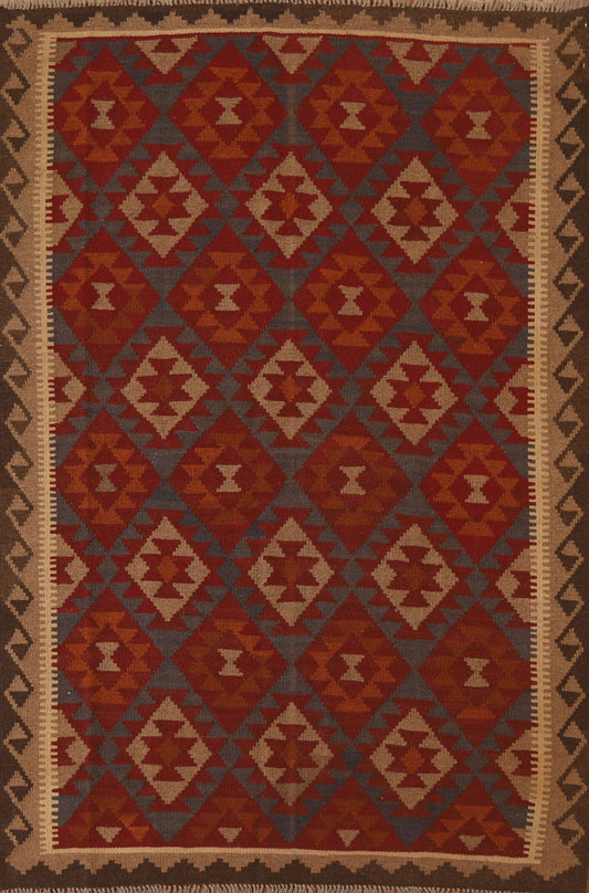 Geometric Kilim Oriental Area Rug 5x7