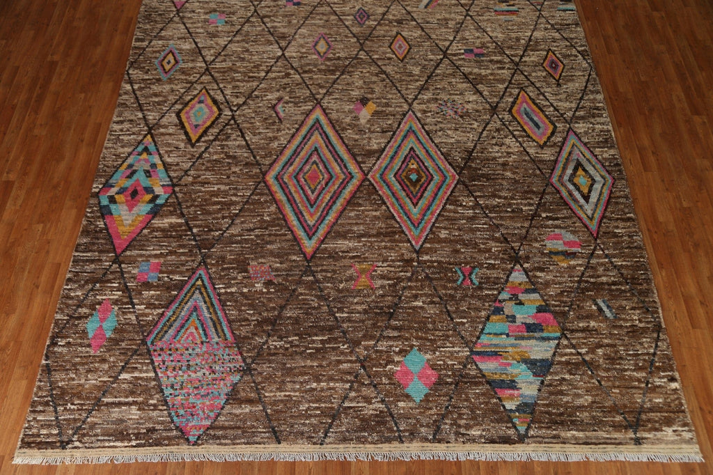 Trellis Moroccan Large Area Rug 10x14