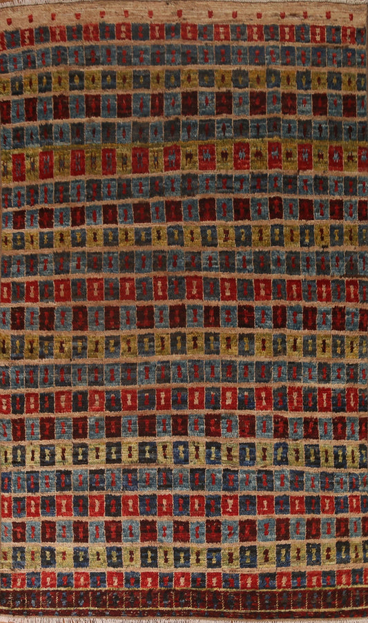 Geometric Moroccan Wool Area Rug 6x10