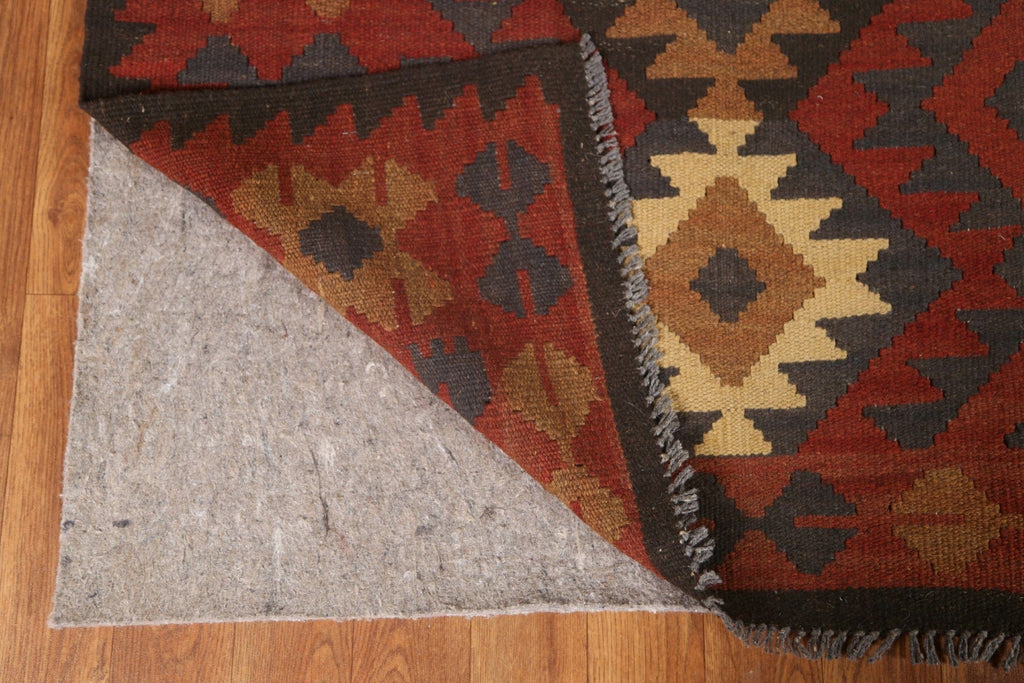 Tribal Kilim Wool Area Rug 5x6