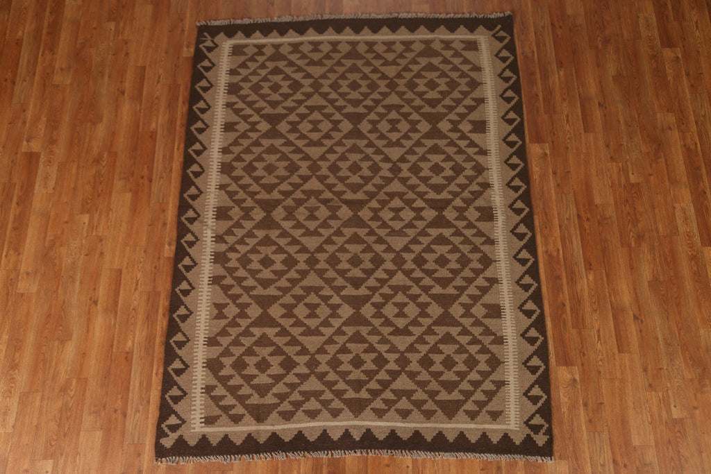 Geometric Kilim Oriental Area Rug 5x7