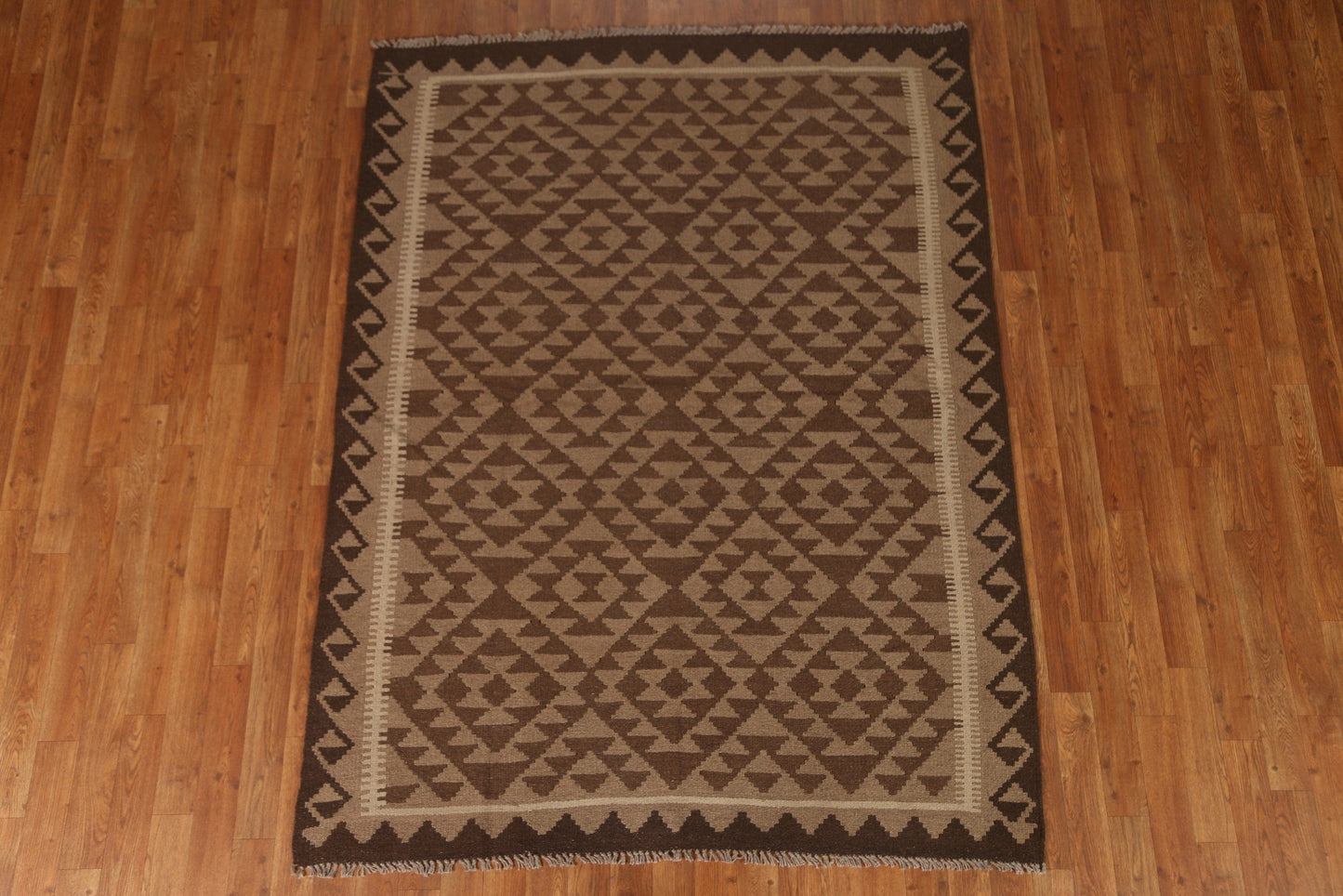 Geometric Kilim Oriental Area Rug 5x7