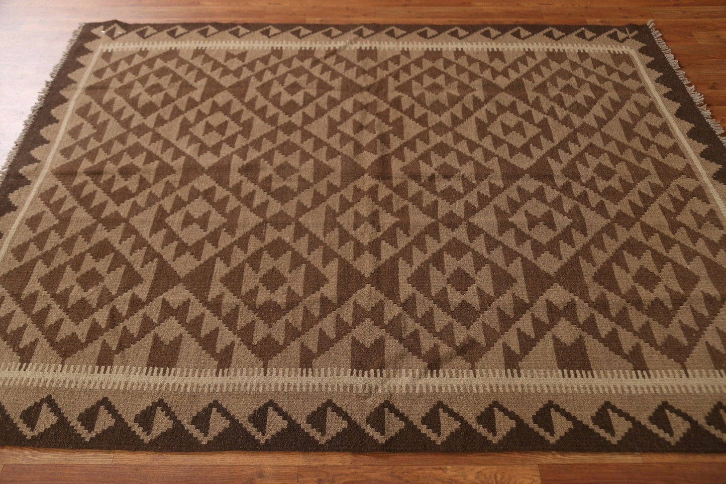 Geometric Kilim Oriental Area Rug 5x7