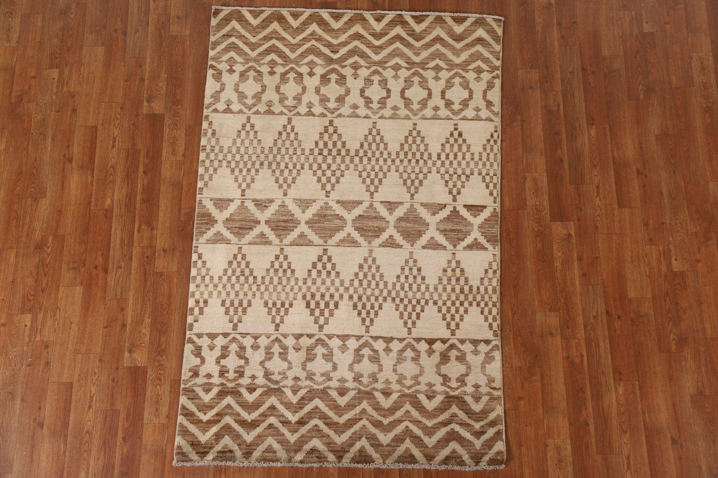 Tribal Gabbeh Kashkoli Oriental Area Rug 4x6