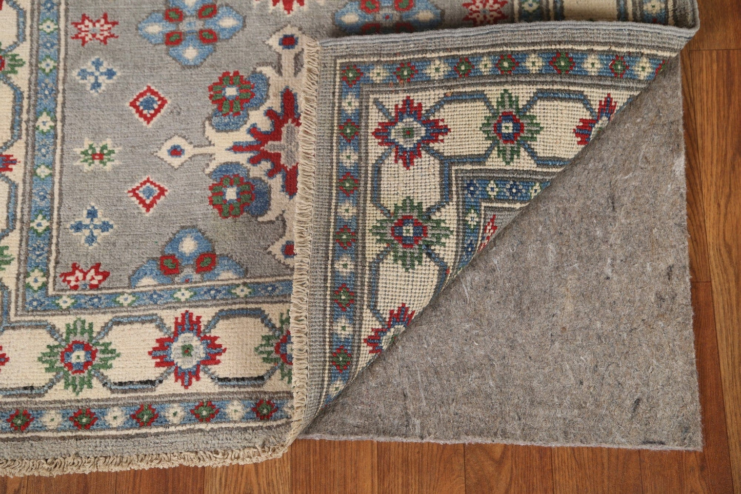 Geometric Kazak Oriental Runner Rugs 3x10