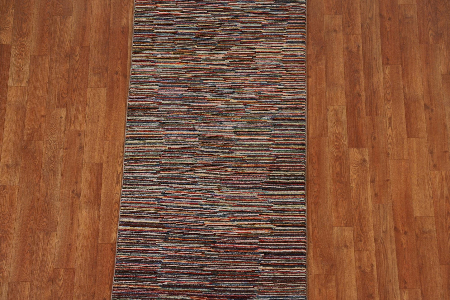 Striped Gabbeh Kashkoli Oriental Rug 3x6