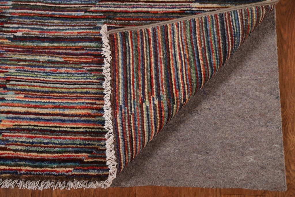 Striped Gabbeh Kashkoli Oriental Rug 3x6