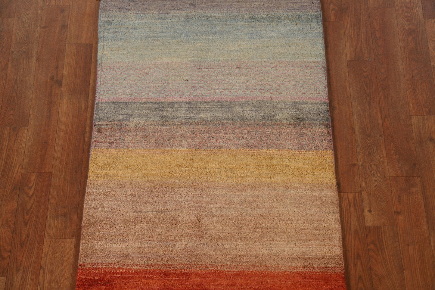 Striped Gabbeh Kashkoli Contemporary Rug 2x4