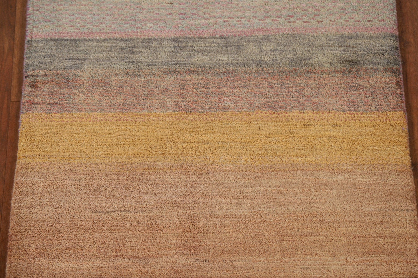 Striped Gabbeh Kashkoli Contemporary Rug 2x4