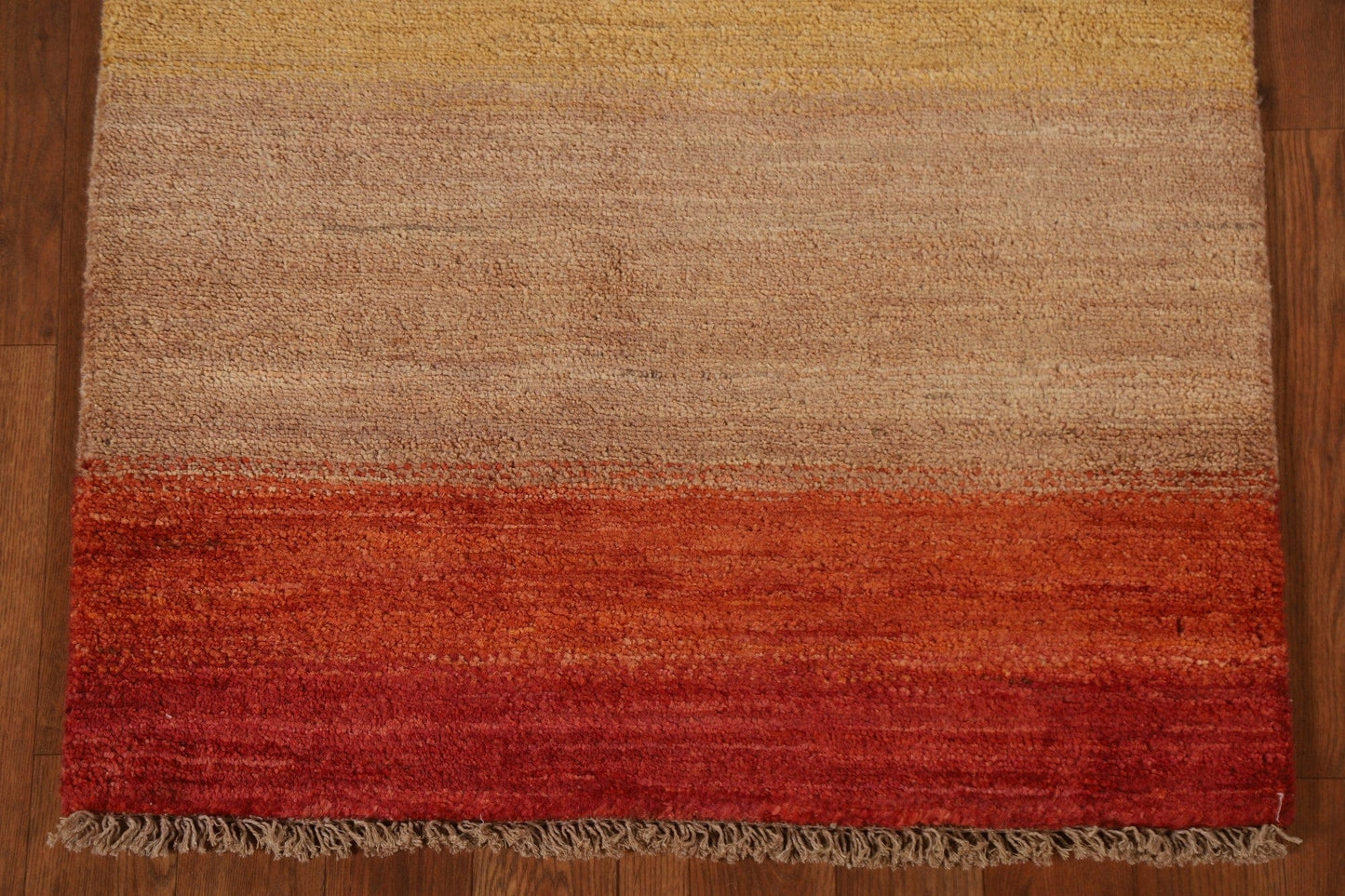 Striped Gabbeh Kashkoli Contemporary Rug 2x4