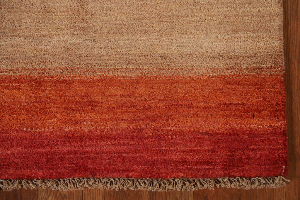 Striped Gabbeh Kashkoli Contemporary Rug 2x4