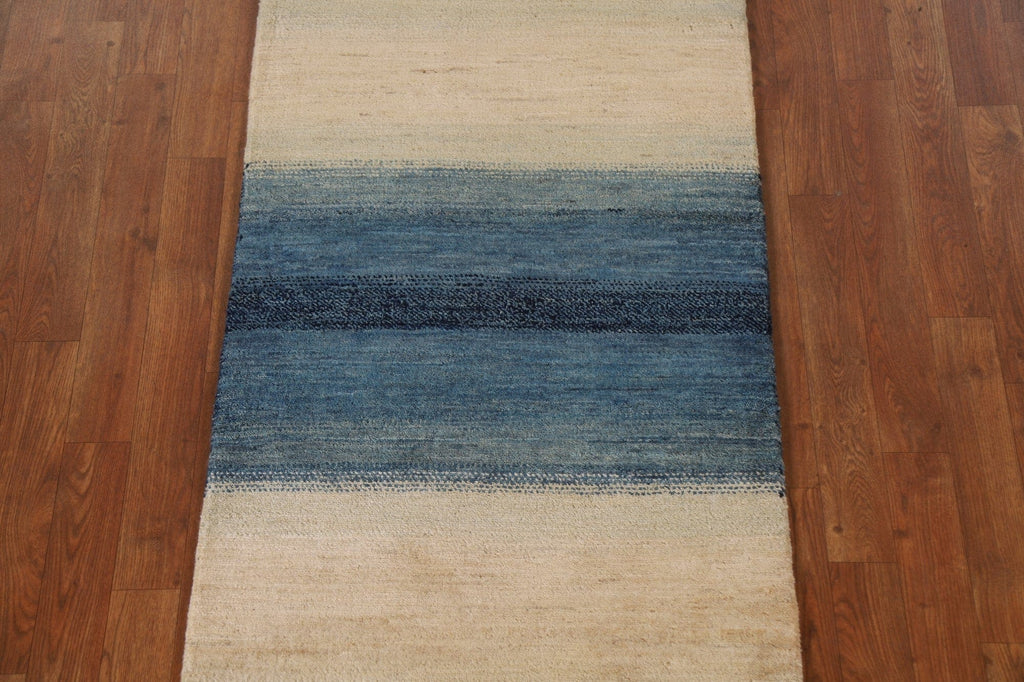 Striped Gabbeh Kashkoli Oriental Rug 2x4