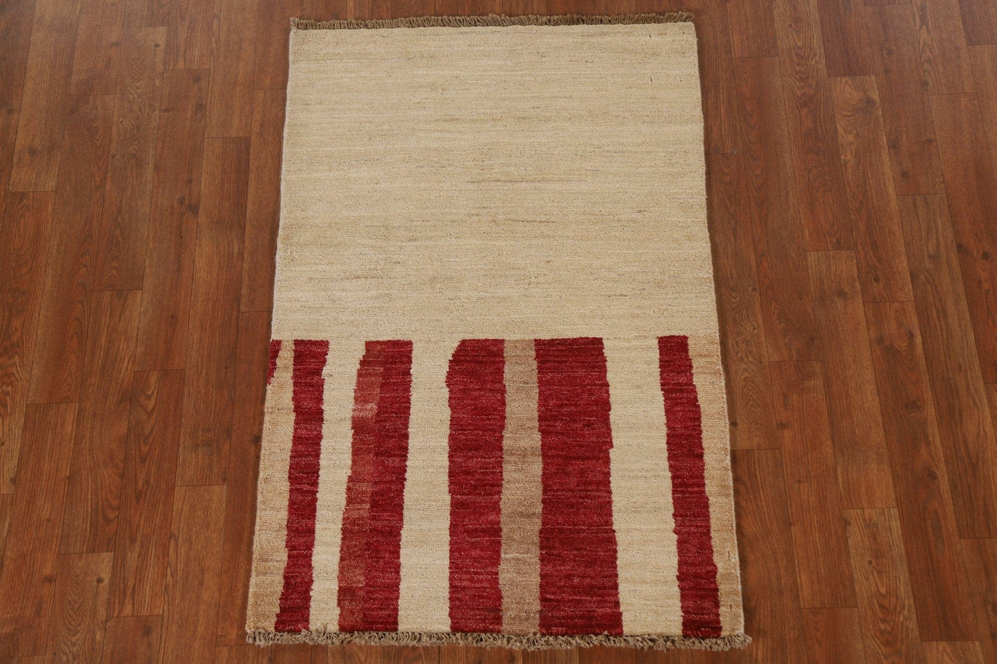 Geometric Gabbeh Kashkoli Oriental Rug 2x4