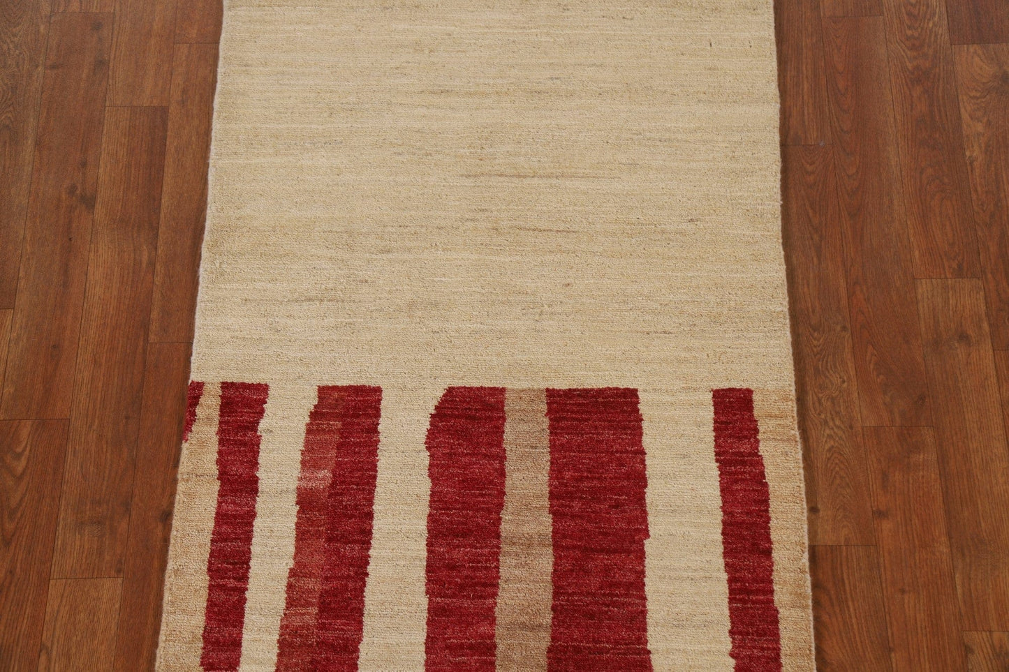 Geometric Gabbeh Kashkoli Oriental Rug 2x4