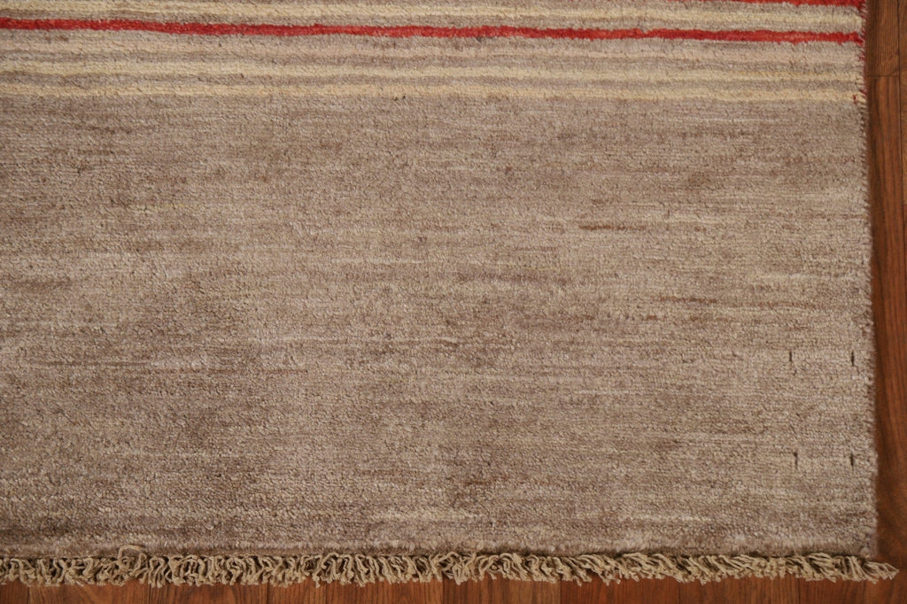 Striped Gabbeh Kashkoli Oriental Rug 2x4