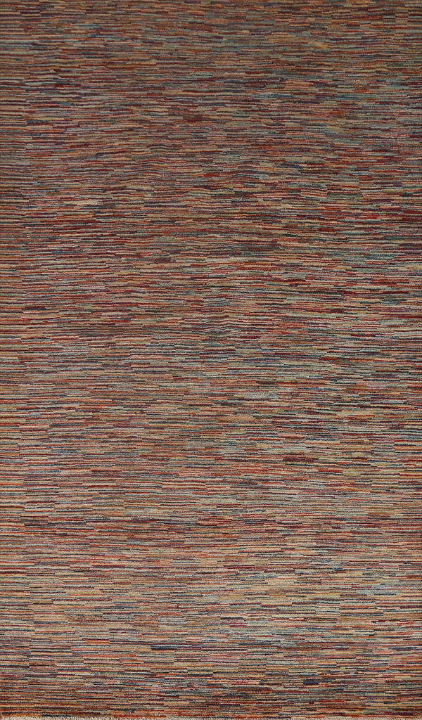 Striped Gabbeh Kashkoli Oriental Area Rug 6x10