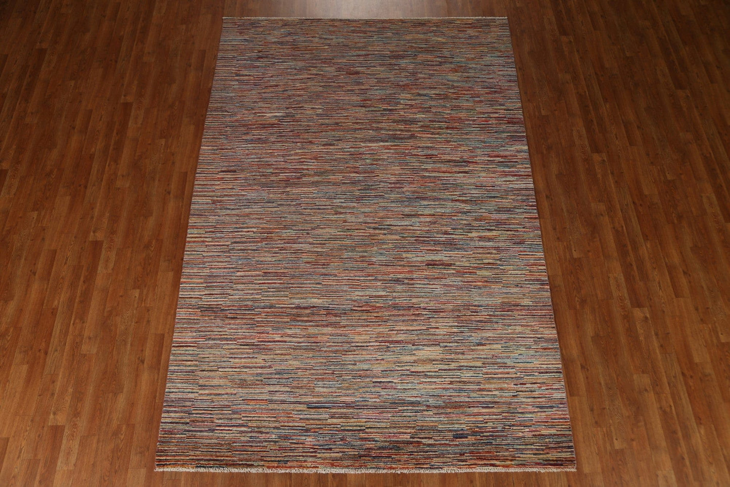 Striped Gabbeh Kashkoli Oriental Area Rug 6x10