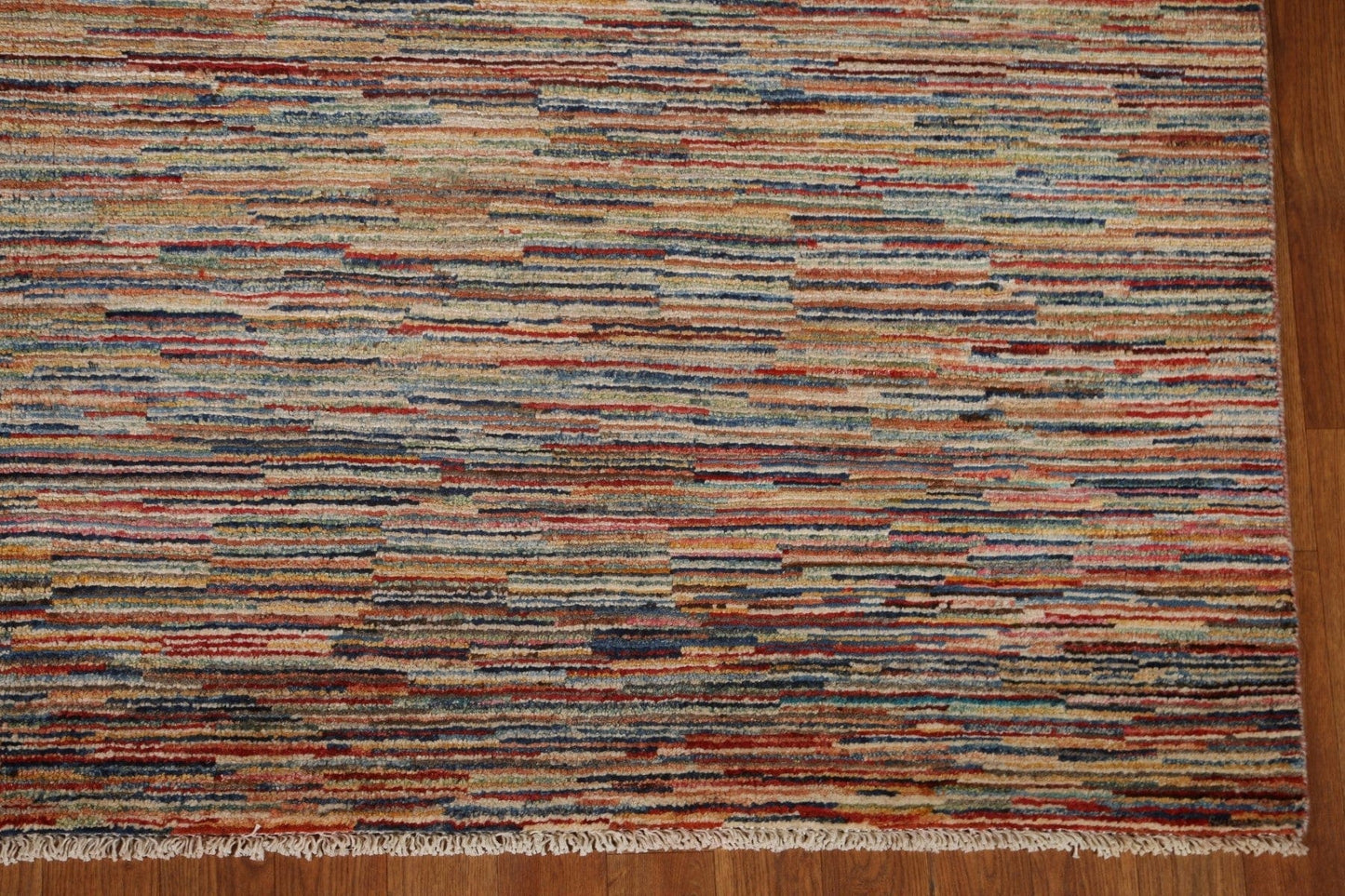 Striped Gabbeh Kashkoli Oriental Area Rug 6x10