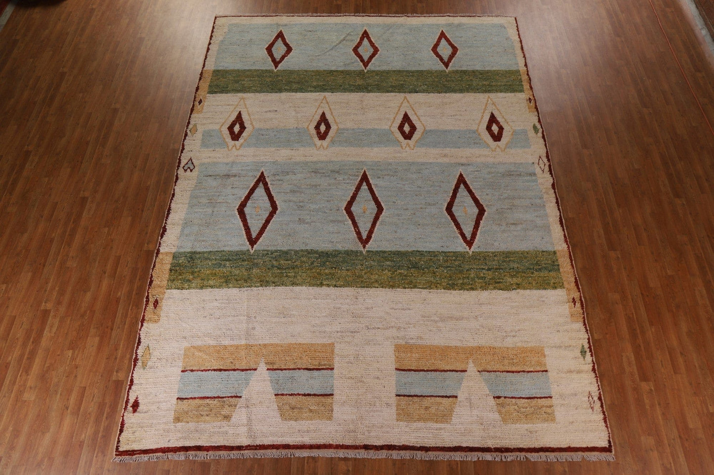 Geometric Moroccan Large Area Rug 10x14