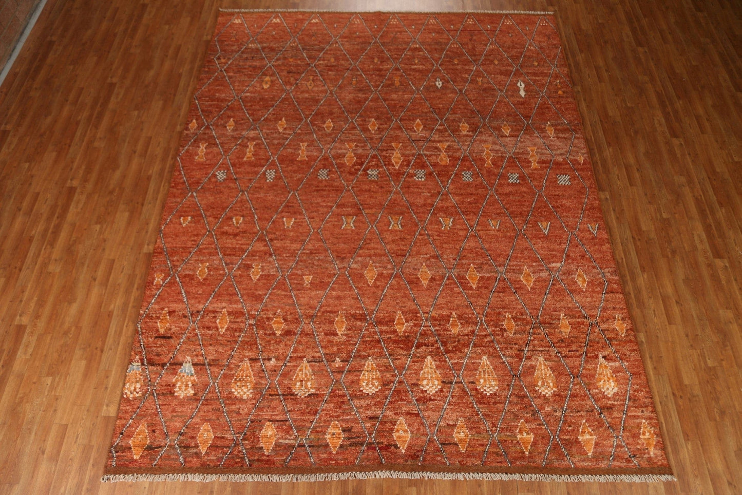 Trellis Moroccan Oriental Area Rug 9x12