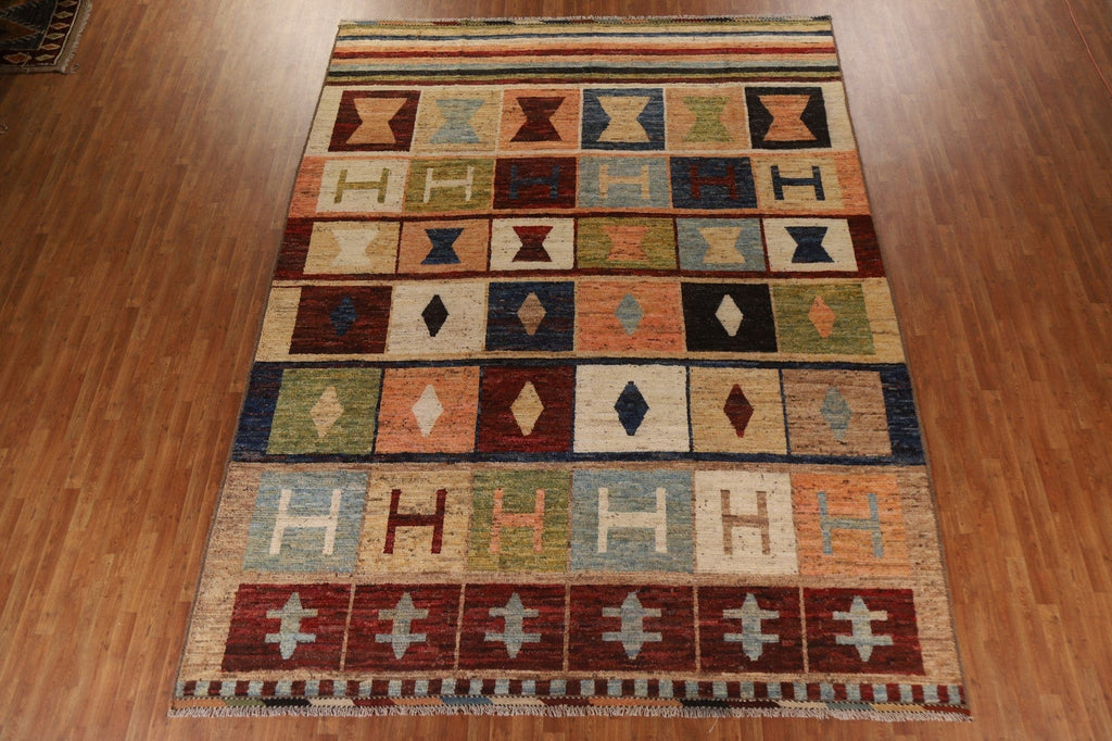 Geometric Moroccan Oriental Large Area Rug 10x14