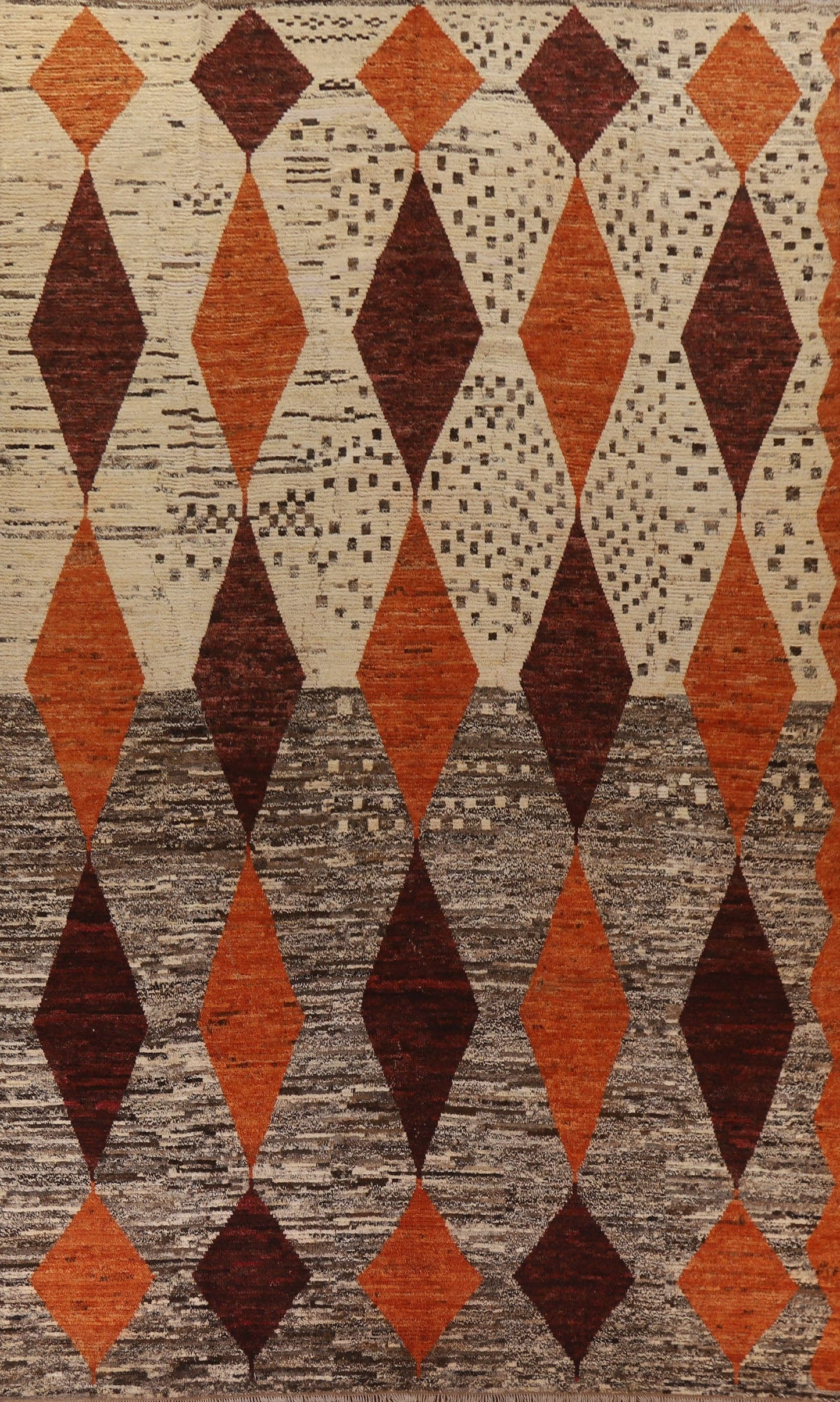 Geometric Moroccan Large Area Rug 10x14