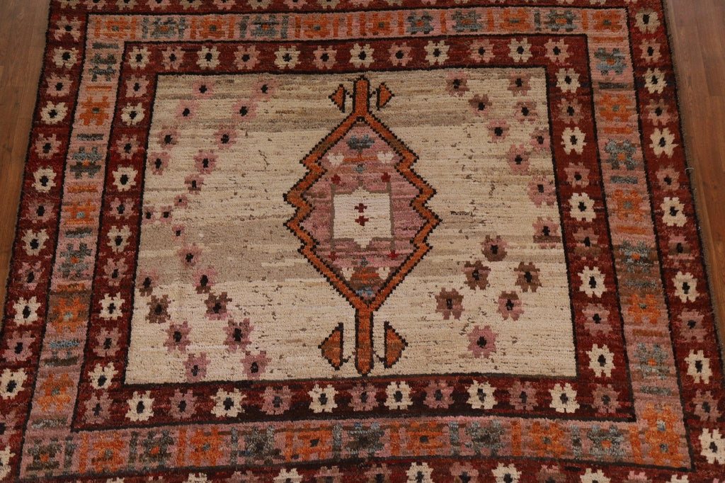 Geometric Moroccan Wool Area Rug 8x10