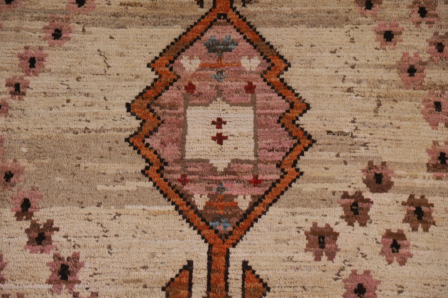 Geometric Moroccan Wool Area Rug 8x10