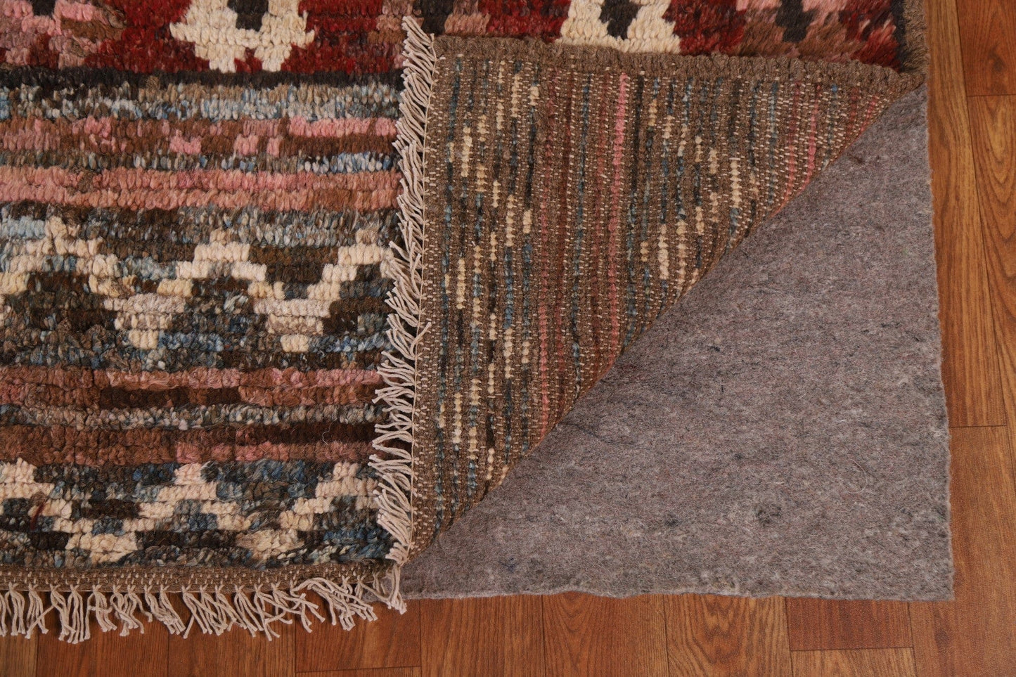 Geometric Moroccan Wool Area Rug 8x10