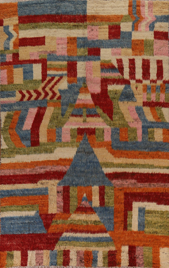 Geometric Moroccan Berber Area Rug 9x12