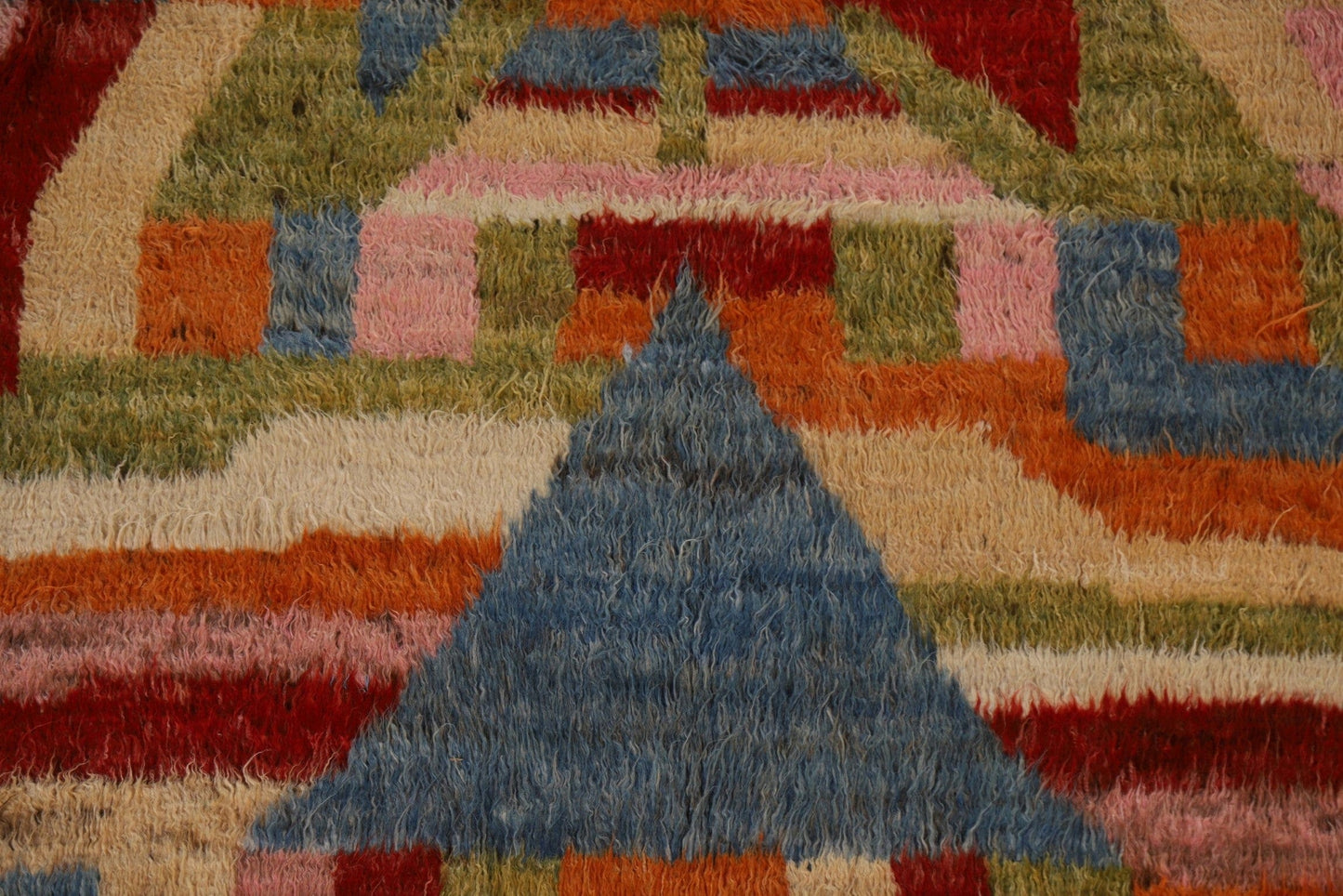 Geometric Moroccan Berber Area Rug 9x12