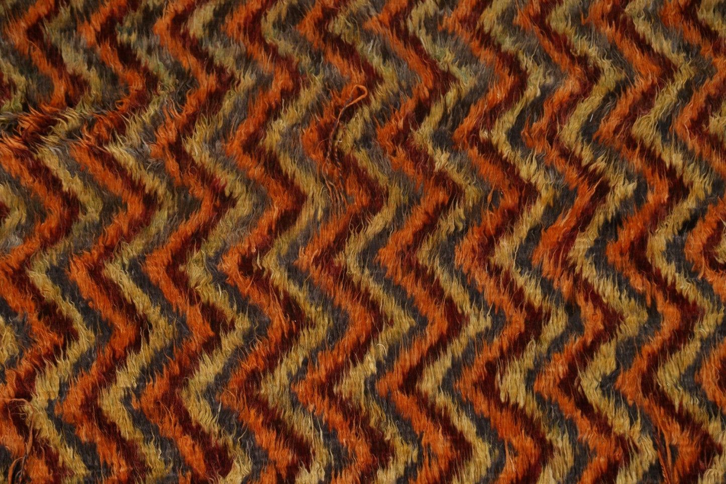 Chevron Moroccan Berber Wool Area Rug 6x8