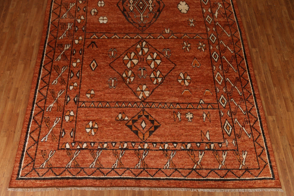 Tribal Moroccan Oriental Area Rug 10x12