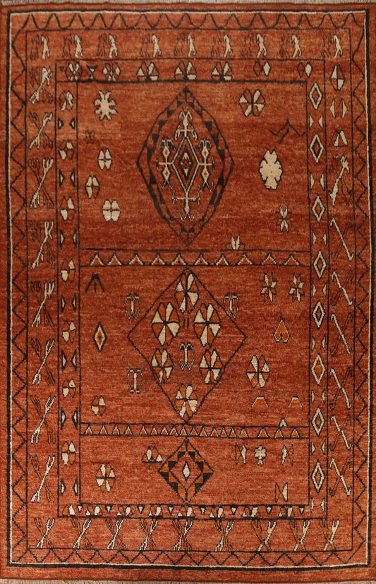 Tribal Moroccan Oriental Area Rug 10x12