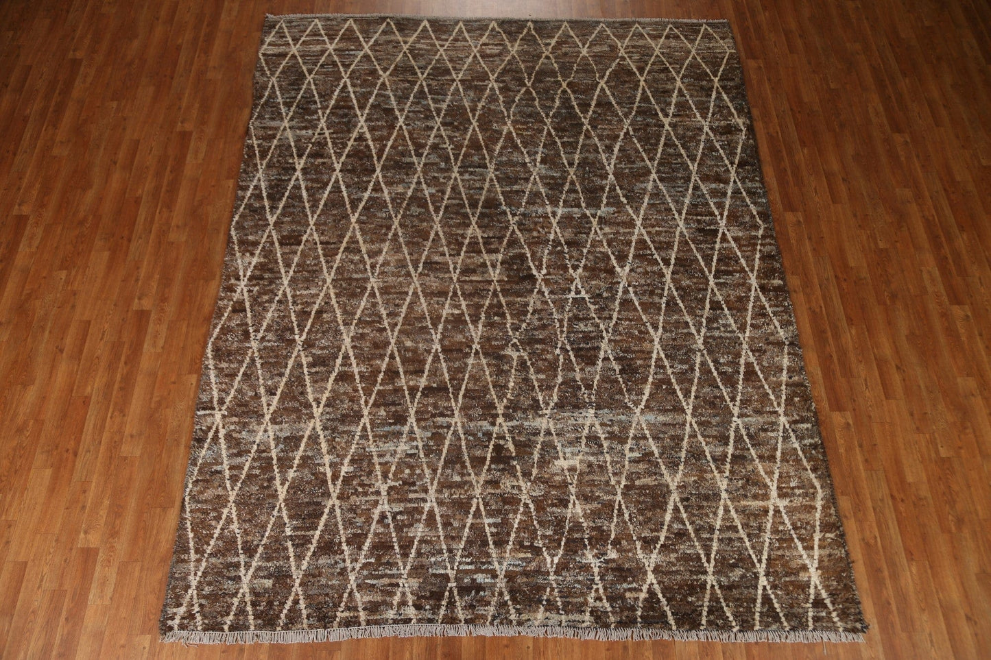 Trellis Moroccan Wool Area Rug 8x10