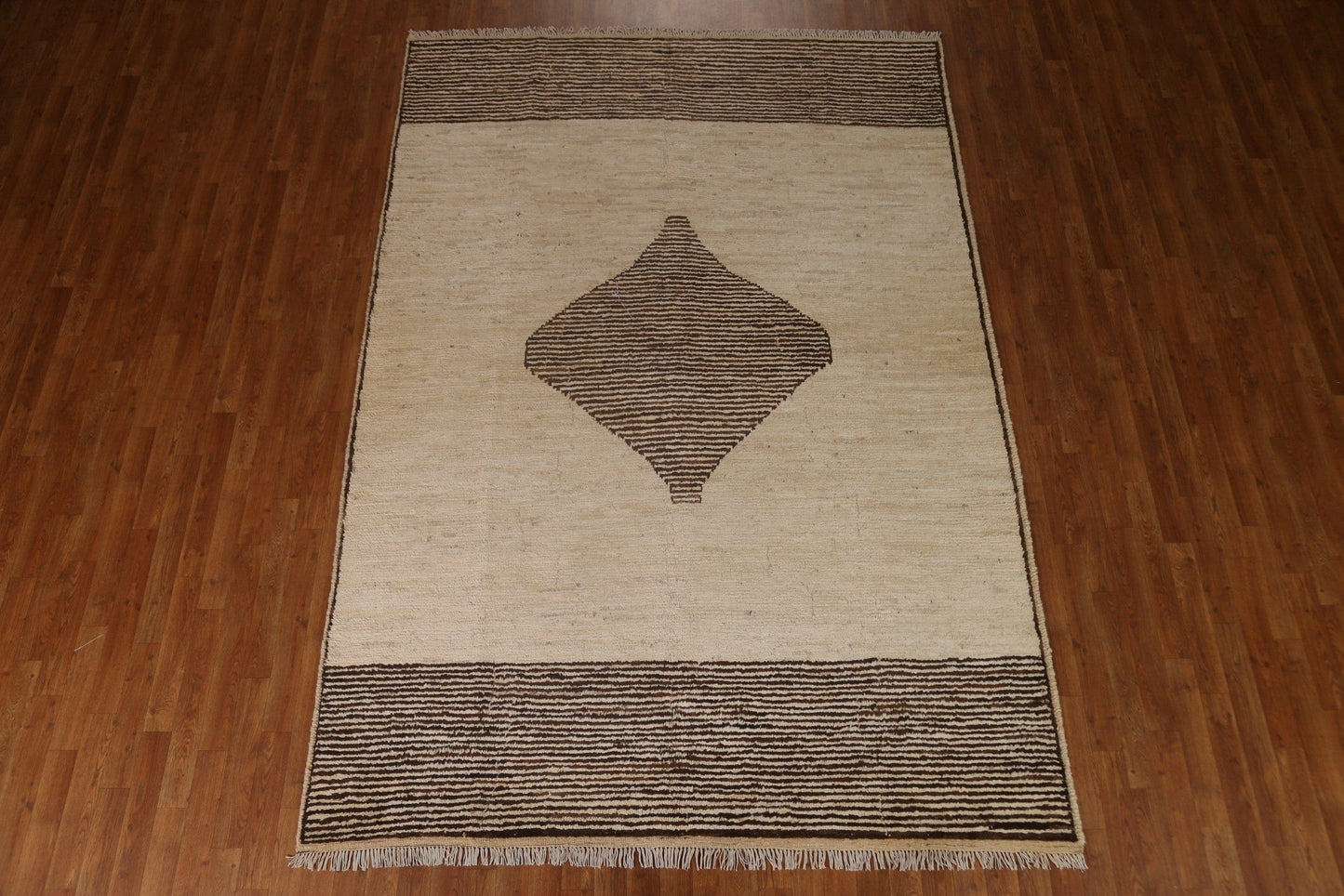 Tribal Moroccan Wool Area Rug 7x10