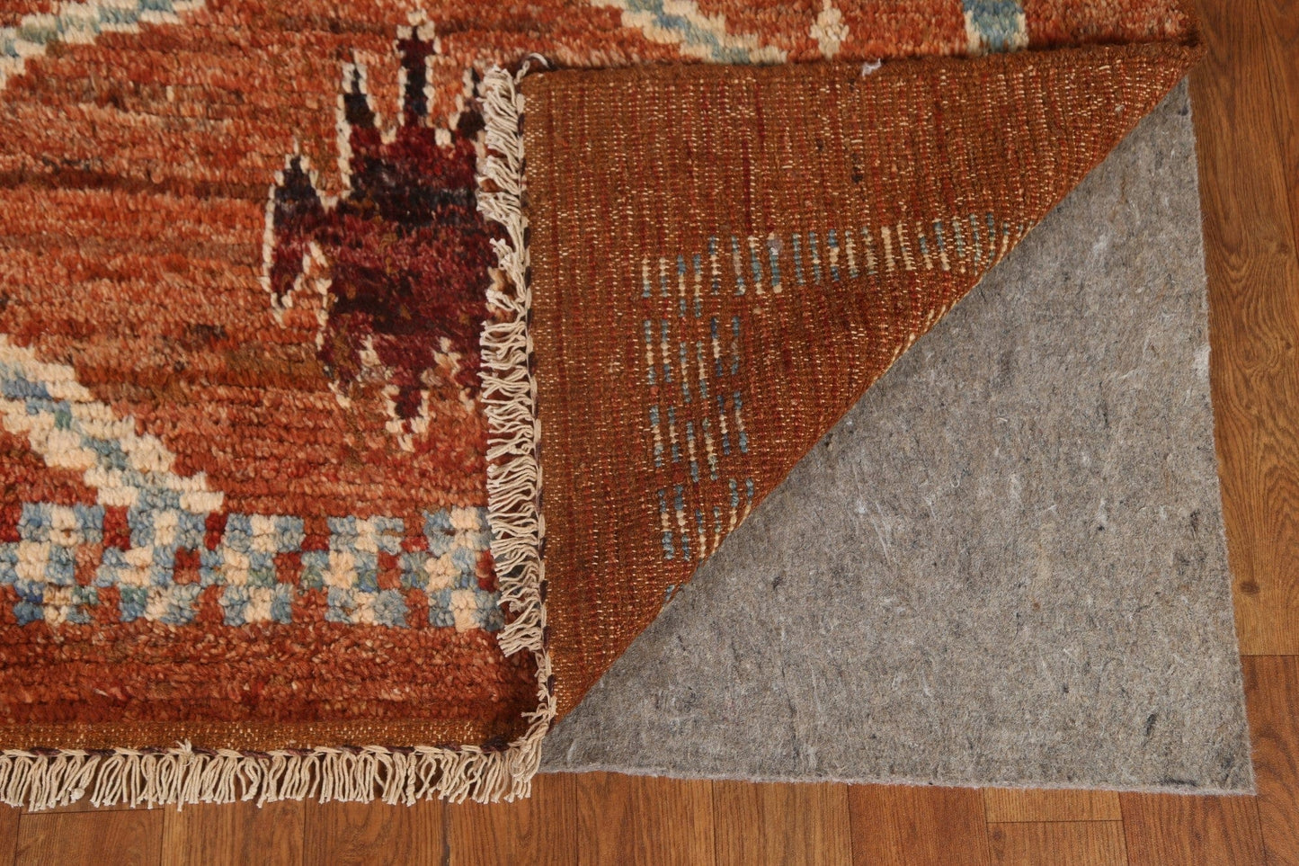 Geometric Wool Moroccan Area Rug 9x10