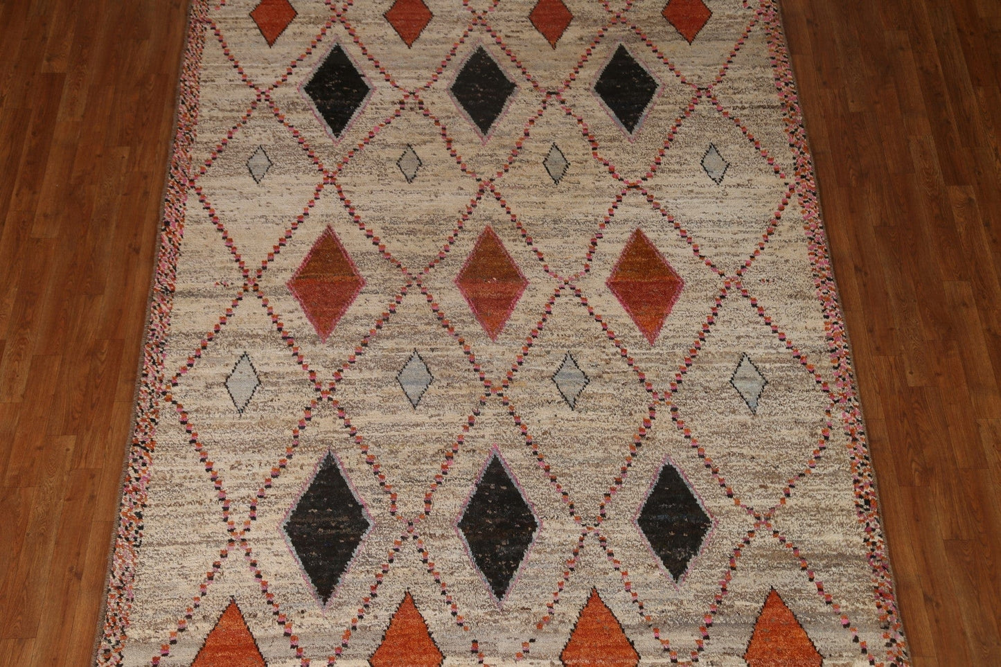 Geometric Moroccan Oriental Area Rug 7x10