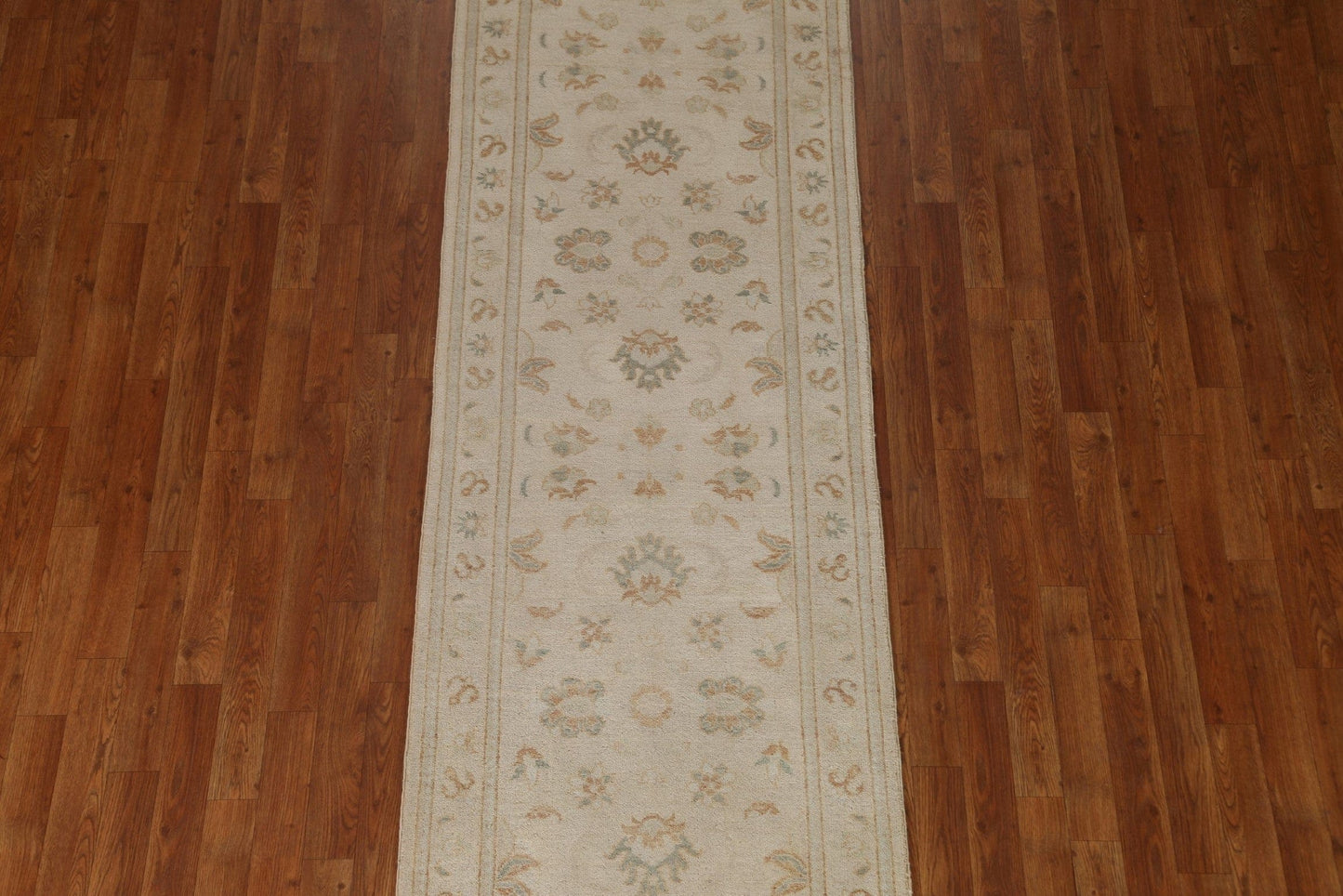 Floral Oushak Oriental Runner Rug 3x10