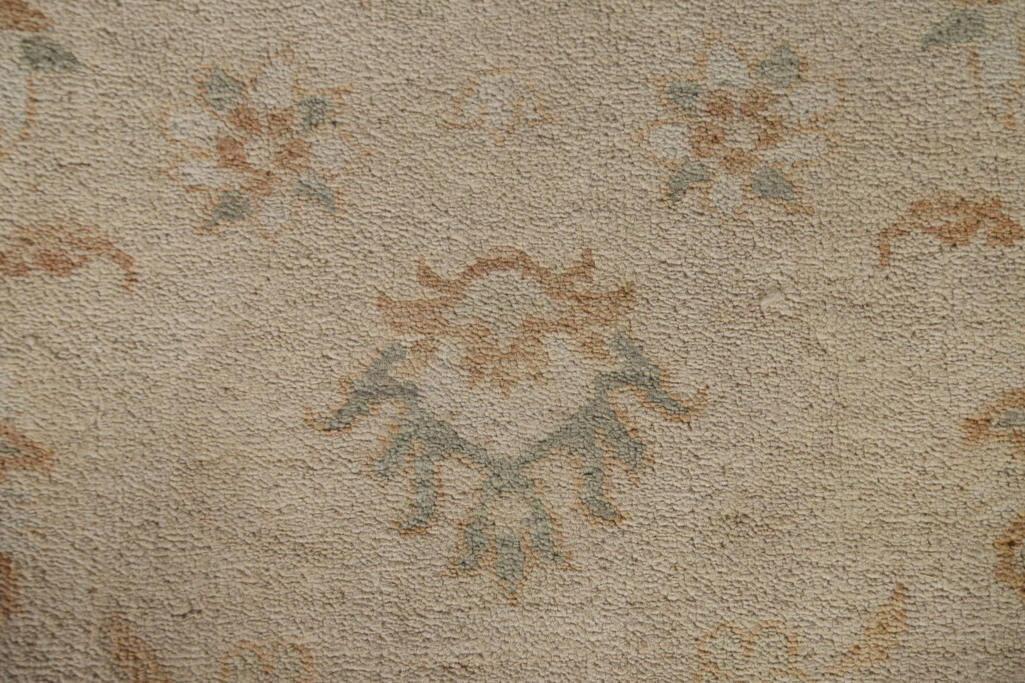 Floral Oushak Oriental Runner Rug 3x10