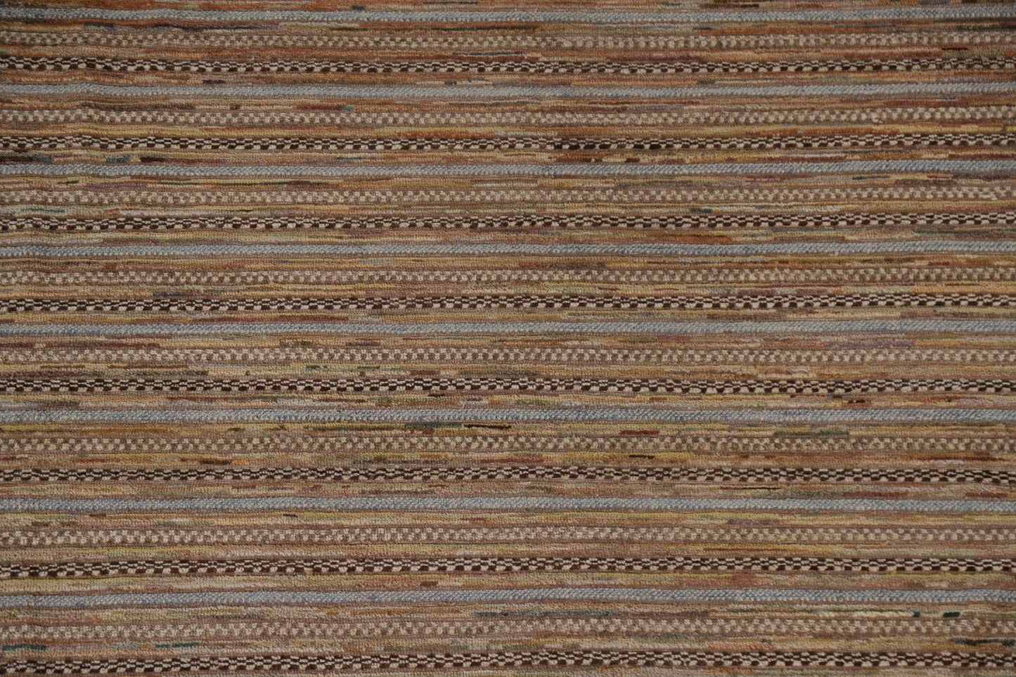 Striped Gabbeh Kashkoli Oriental Area Rug 8x10