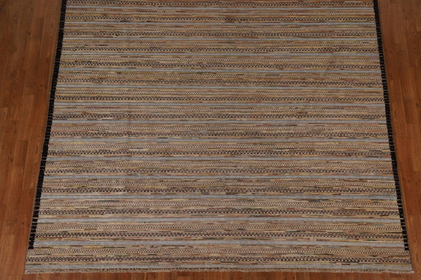 Striped Gabbeh Kashkoli Oriental Area Rug 8x10