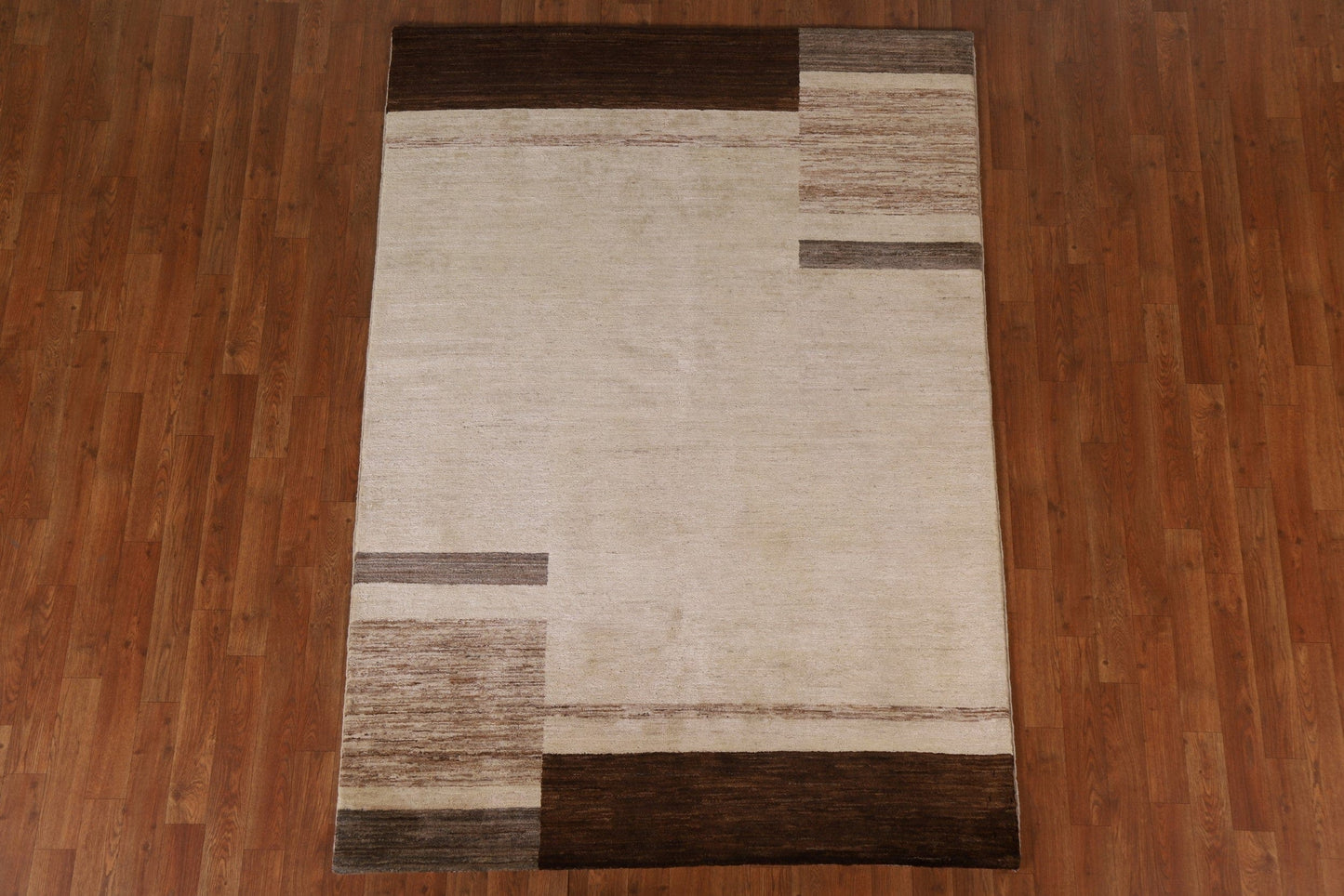 Cotemporary Gabbeh Kashkoli Oriental Area Rug 5x7