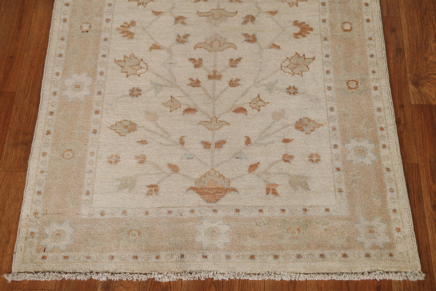 Vegetable Dye Oushak Oriental Area Rug 3x4