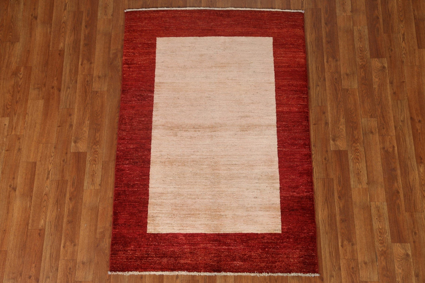 Handmade Gabbeh Kashkoli Wool Area Rug 3x5