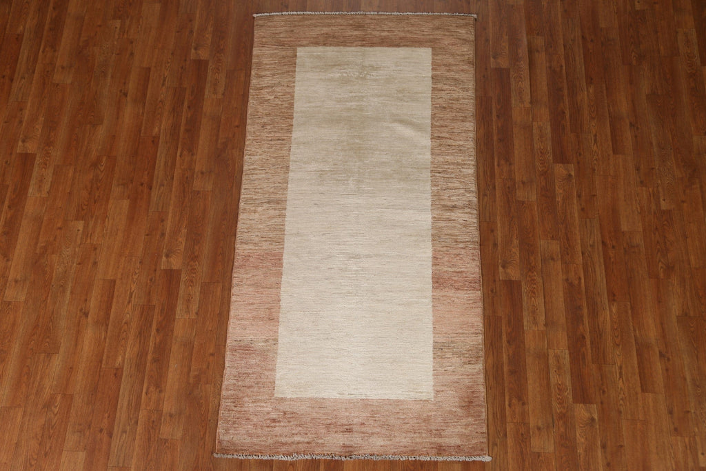 Contemporary Gabbeh Kashkoli Oriental Rug 3x6