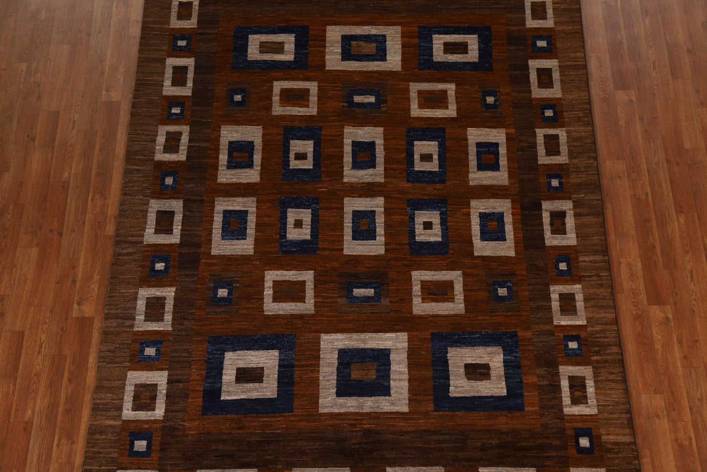 Geometric Gabbeh Kashkoli Modern Area Rug 7x10