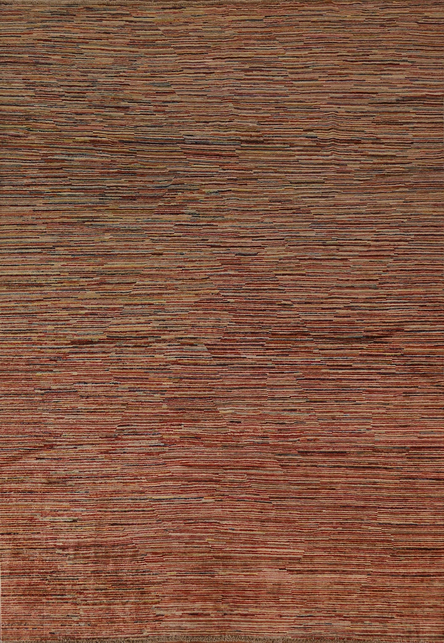 All-Over Gabbeh Kashkoli Striped Area Rug 8x10